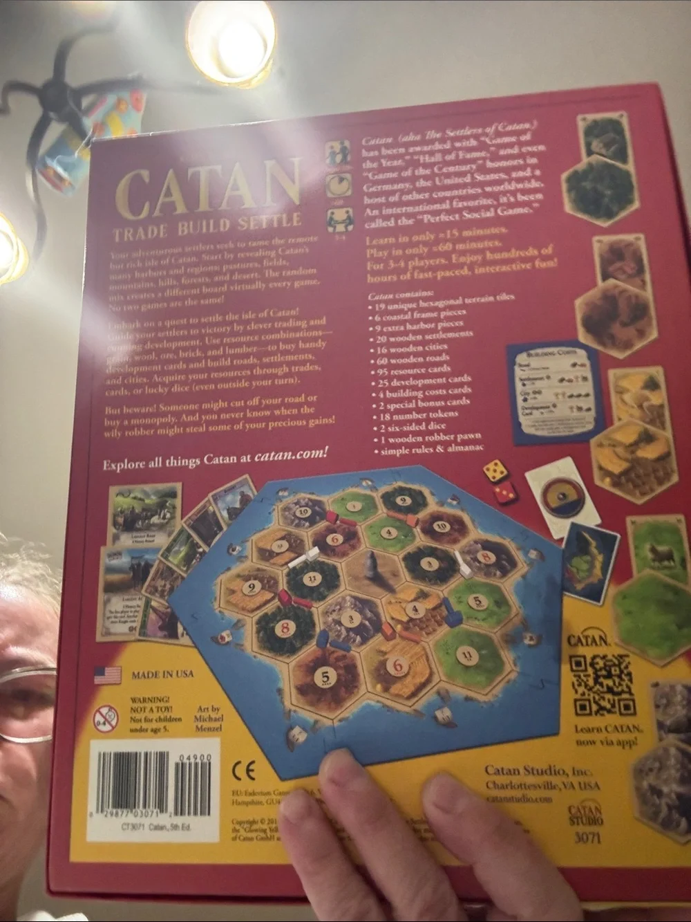Catan Board Game - Red Box - Klaus Teuber
